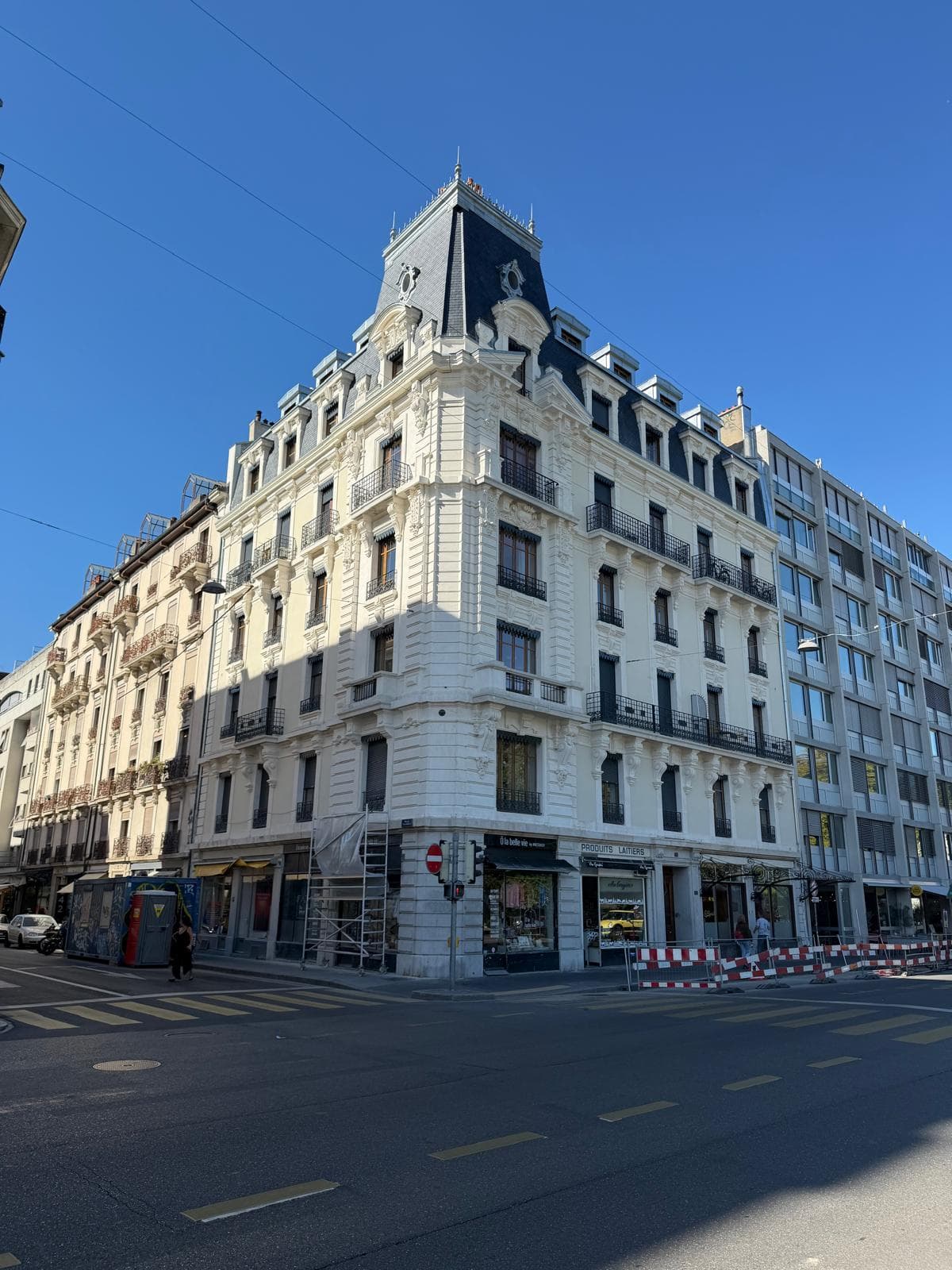 Immeuble Mail 3 — Rénovation de façade