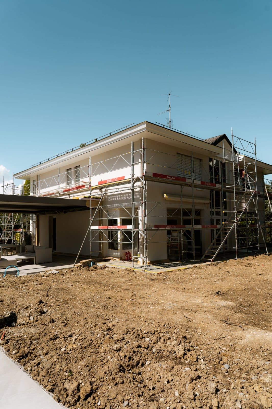 Maison privée — Rénovation de façade